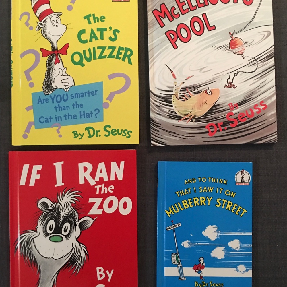 Rare OOP Hardcover Seuss Books
